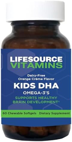 Lifesource Vitamins Kids Dha Omega 3'S - 60 Great Tasting Chews -