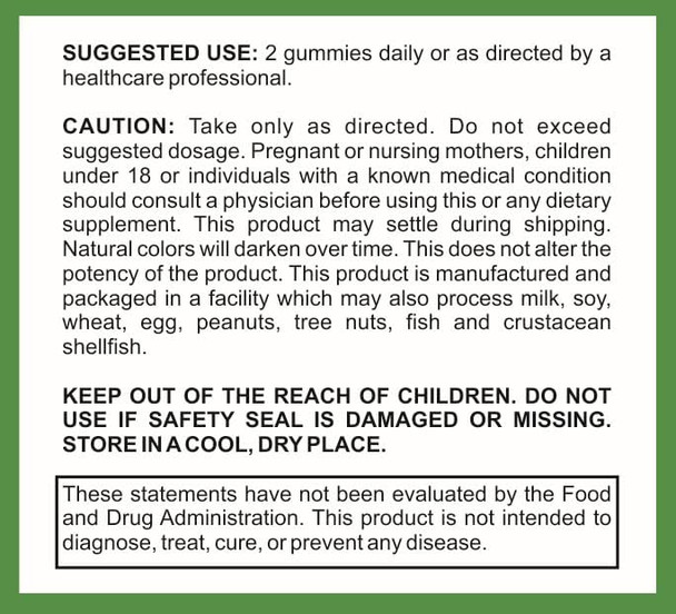 Lifesource Vitamins Mushroom Complex Gummies - 10 Mushroom Blend 10:1 Extract - 60 Gummies