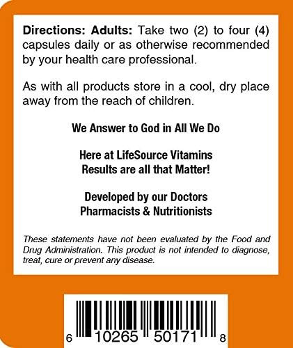 Lifesource Vitamins - Ultra Acerola-C - Acerola Berry Powder 1500 Mg - 90 Capsules - 500 Mg Of Vitamin C Per Serving