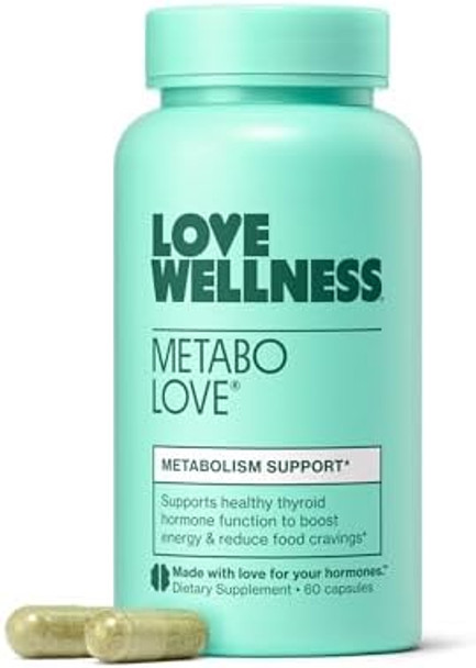 Love Wellness Metabolove  Metabolism Booster For Women Supplement  Combat Cravings & Boost Energy Supplement  Cortisol & Thyroid Support For Women  Stimulant , Vegan & Gluten-  60 Count Love Wellness Metabolove  Metabolism Booster For Women Supplement  Combat Cravings & Boost Energy Supplement  Cortisol & Thyroid Support For Women  Stimulant , Vegan & Gluten-  60 Count