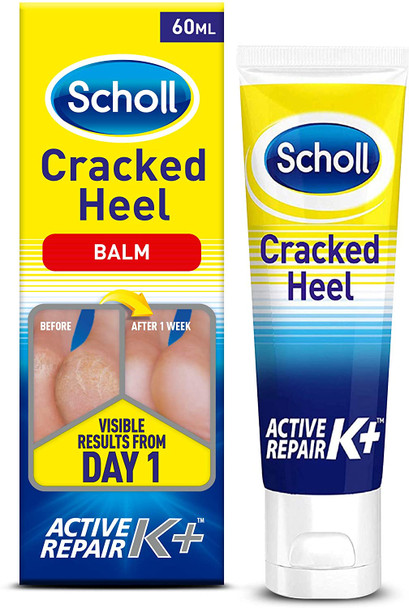 Scholl Cracked Heel Repair Cream Active Repair K+, 60 ml