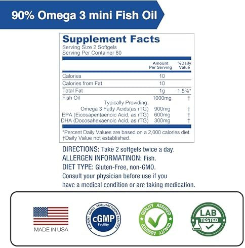 Lovita Rtg90 Mini Fish Oil & Premium Multivitamin For Adults Bundle