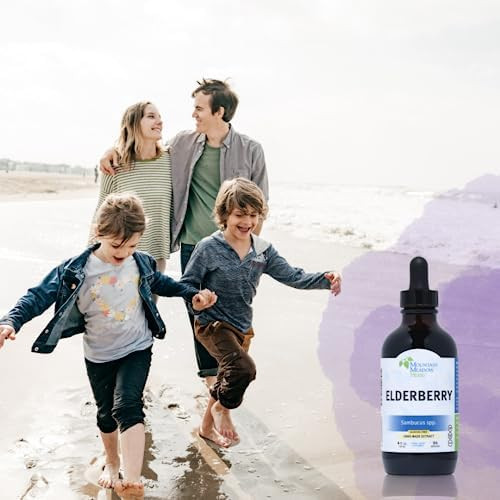Mountain Meadow Herbs Elderberry Extract  All Natural Immune Booster  Fast-Acting Liquid Concentrate  Promotes Immune System Health  Tincture 4 Oz.