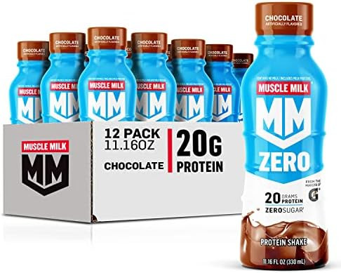 Muscle Milk Zero Protein Shake, Chocolate,20G Protein, Zero Sugar & Garden Of Life, Dr. Formulated Women'S Probiotics Once Daily, 16 Strains, 50 Billion, 30 Count (Pack Of 1)