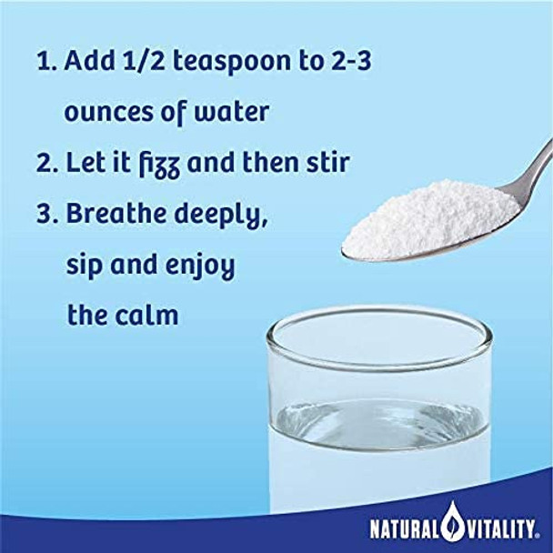 Natural Vitality Calm, Magnesium Supplement, Anti-Stress Drink Mix Powder, Original, Orange - 8 Ounce (Packaging May Vary)