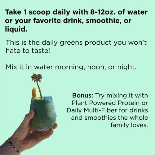 Nbpure Earthy Andy Superfood Paradise, Mango Pineapple, 30 Servings