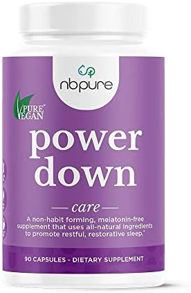 Nbpure Power Down Sleep Supplement, Melatonin- , 90 Count