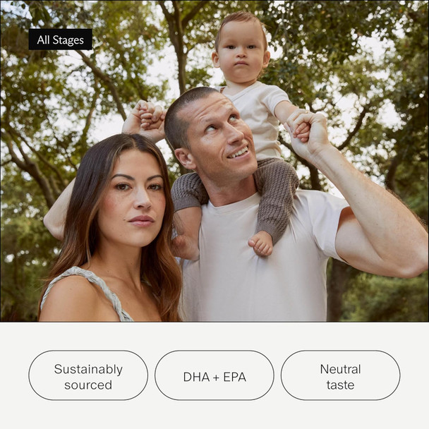 Needed. Prenatal Omega-3 - High Potency Dose Of Sustainably Sourced Fish Oil, 1000Mg Dha, 1000Mg Epa, Encased In A Gelatin-, Plant-Based Softgel Shell