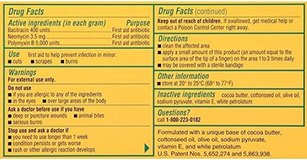 Johnson & Johnson Services, In 23769 Neosporin Antibiotic Ointment, Yellow Johnson & Johnson Services, In 23769 Neosporin Antibiotic Ointment, Yellow