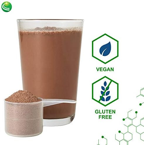 Nutra Biogenesis Ultralean Vegan Chocolate Protein Powder - Plant Based Protein Powder For Men & Women, Lactose  Pea Protein For Muscle Support With Micronutrients & Vitamins - 1 Lb 5.4 Oz (635 G)