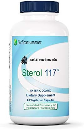 Nutra Biogenesis Sterol 117 - Plant Sterols Supplement, Phytosterol Supplement For Men & Women, Health & Wellness Support With Beta Sitosterol - 60 Vegetarian Capsules