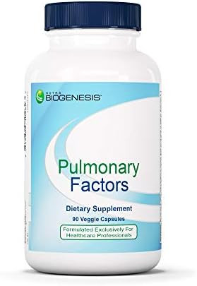 Nutra Biogenesis Pulmonary Factors - Nac & Boswellia Extract Capsules, Digestive Cleanse Support And Joint Comfort For Adults - 90 Veggie Capsules