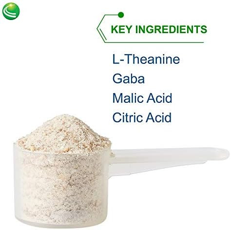 Nutra Biogenesis Focus Fizz - Gaba L-Theanine Powder Supplement For Women And Men, Relax Support For Adults With Vitamin B 12, 250 Mg Gaba Per Serrving - 5.29 Oz (150 G)