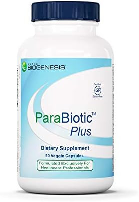 Nutra Biogenesis Parabiotic Plus - Probiotics For Women & Men, Wormwood, Black Walnut & Neem For Added Support, Microbiome Supplement, Clean, Vegan, Natural - 90 Veggie Capsules