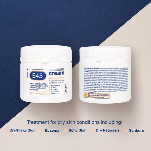 E45 Dermatological Cream 125 Grams