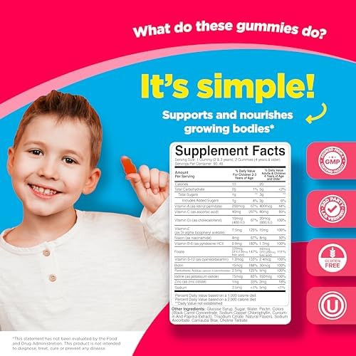 Phytoral Kids Vitamins Gummy Multivitamin Chewable - Kids Gummy Vitamins For Mood Support Natural Energy Boost And Immune Support For - Immune Gummies And Natural Multivitamin