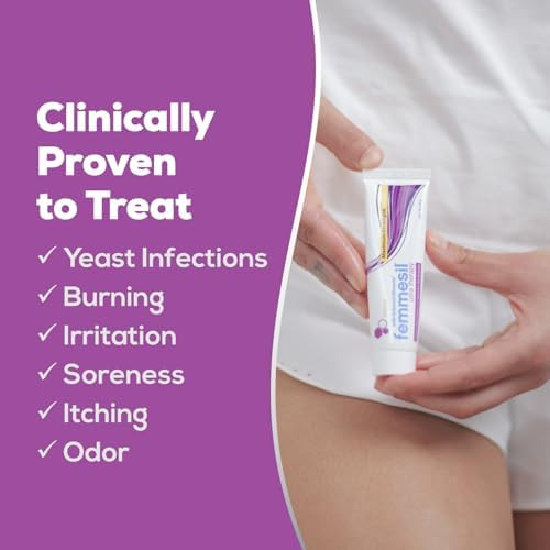 Femmesil Cream, Vaginal Yeast Infection Treatment For Women + Vaginal Soap Bar 2-Product Kit, Natural Antifungal Cream To Relieve Feminine Itch & Irritation (1Oz Tube & 75G Soap)
