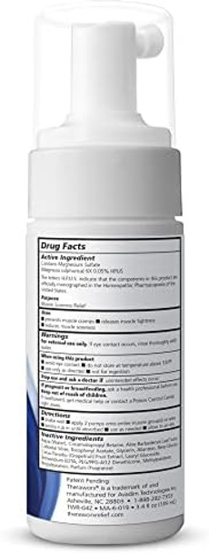 Theraworx Relief Fast-Acting Foam For Leg & Foot Cramps And Muscle Soreness, 3.4Oz Travel Size Theraworx Relief Fast-Acting Foam For Leg & Foot Cramps And Muscle Soreness, 3.4Oz Travel Size