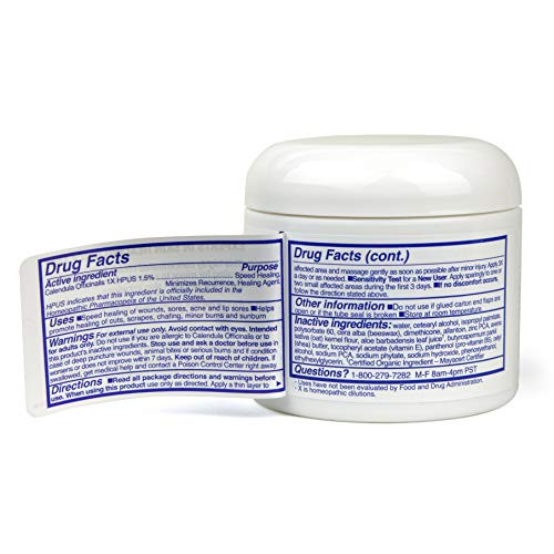 Triderma Intense Fast Skin Healing Cream For Hard-To-Heal Skin Irritations, Sores, Rashes, Dry, Cracked Hands, Cuts, Chafing, Burns, Scrapes - First Aid Kit Essential, Fsa Eligible, 4 Oz Jar (2-Pack)