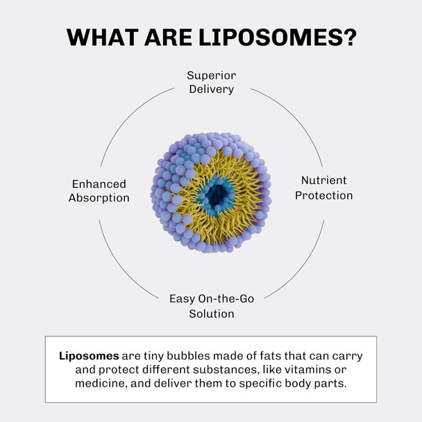 Vida Lifescience Aurora Nutrascience, Mega-Liposomal Vitamin D3/K2+ With Vitamin C, Organic Fruit Flavor, Gluten , Non-Gmo, 32 Single Serve Packets, 21.7 Oz (640 Ml)