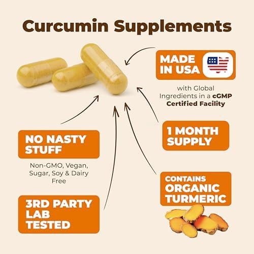 Vimerson Health Turmeric Curcumin With Black Pepper Extract & Multivitamin For Women