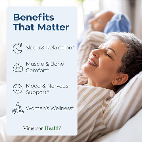 Vimerson Health Pure Magnesium Glycinate 200Mg (Glicinato De Magnesio) – Chelated Magnesium Supplement For Sleep, Relaxation, Muscle & Women’S Wellness – Better Absorbed Than Citrate Or Oxide – 60 Vegan Capsules