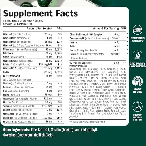 Vimerson Health Men'S Liquid Multivitamin & Libido Support – Daily Bundle For Energy, Stamina & Mens Health