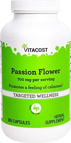 Vitacost Passion Flower - 700 Mg Per Serving - 300 Capsules