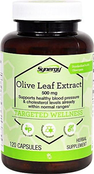 Vitacost Synergy Olive Leaf Extract - Standardized -- 500 Milligram - 120 Capsules