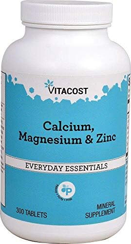 Vitacost Calcium, Magnesium & Zinc - 300 Tablets
