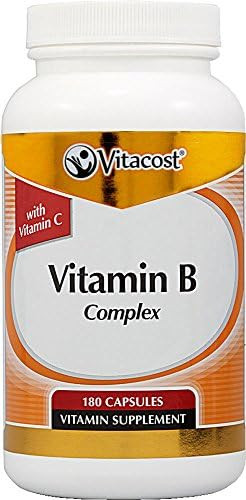 Vitacost Vitamin B Complex With Vitamin C -- 180 Capsules
