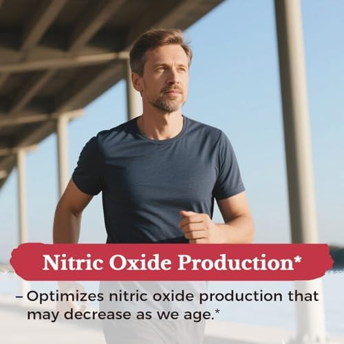 Vitalitown Nitric Oxide Supplement 2070Mg, L Arginine, Beta Alanine, L Citrulline & Beet Root, Ginseng Root, Nitric Oxide Booster For Men & Women, Heart Support, 120 Caps, 40 Servings