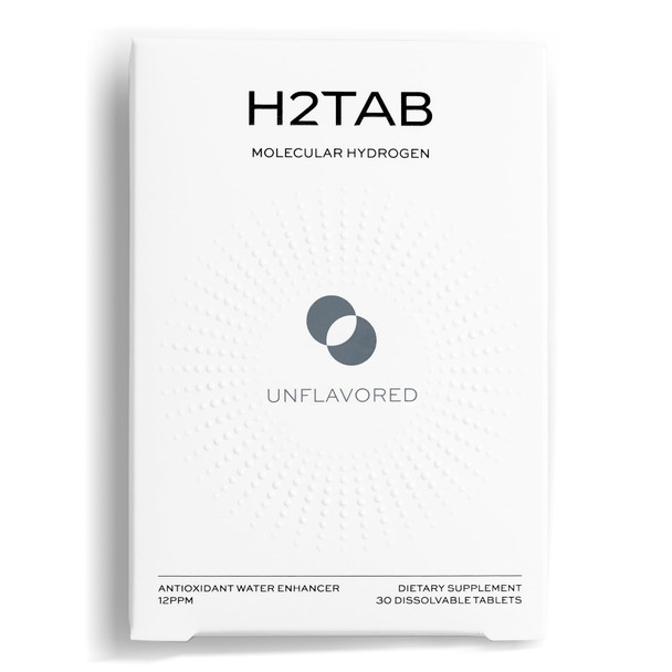H2TAB  Molecular H2TAB Hydrogen Tablets with Magnesium -12 PPM Hydrogen Tablets for Drinking Water -Rich in Antioxidants Supports Cellular Health Recovery & Cognitive Function (30 Counts Unflavored)