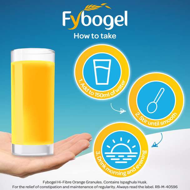 Fybogel Hi Fibre Sachets Orange Flavour 30