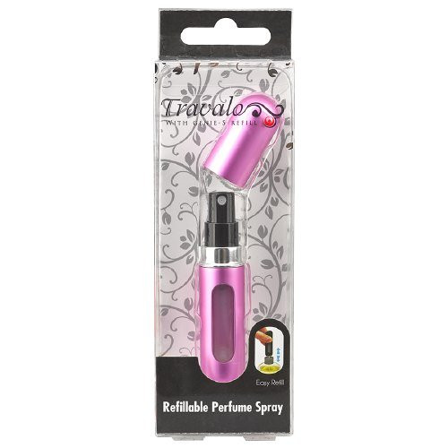 Travalo Refillable Perfume Spray, Hot Pink-1 ea