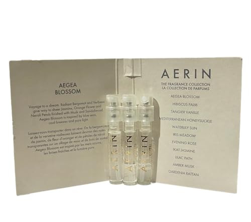 AERIN AEGEA BLOSSOM Sample Women Perfume Spray Vials 2 ml / 0.07 oz - set of 3