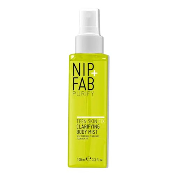 Nip+Fab Teen Skin Fix Clarifying Body Mist with Salicylic Acid & Witch Hazel, 3.38 fl oz