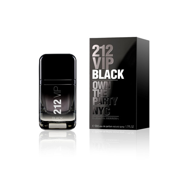Carolina Herrera 212 VIP Black Eau De Parfum Spray, 1.7 Fl Oz