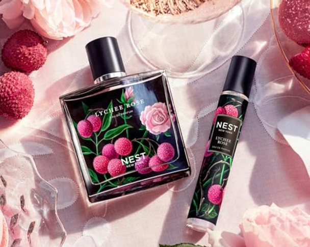 NEST York Lychee Rose Eau de Parfum 50ml/1.7fl oz + 8mL/0.27fl oz travel size