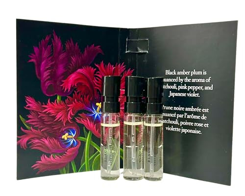 Nest York Black Tulip Sample Perfume Parfum 1.5 ml / 0.05 fl.oz - Vial Spray Set of 3 Vials (2714)