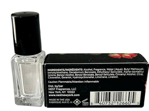 Nest YorkWILD POPPY Eau De Parfum Rollerball Women EDP Perfume (Mini/Small/Travel Size) 0.1oz/3mL - 6605