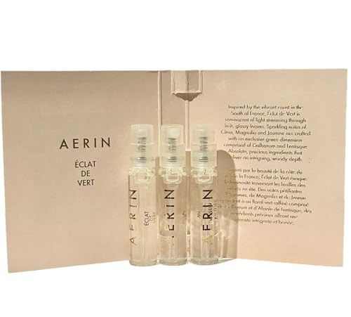 AERIN ECLAT DE VERT Parfum Sample Women Perfume Spray Vials 2 ml / 0.07 oz - set of 3