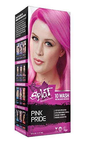 Splat 10 Wash Temporary Hair Dye in Pink Pride (6 oz.)