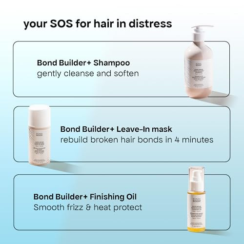 BONDIBOOST Rapid Repair Bond Builder + Leave-In Hair Treatment for Dry Damaged Hair [3.38 fl oz], Strengthens & Restores + Advanced Hair Repair Solution for Healthier & Shinier Results