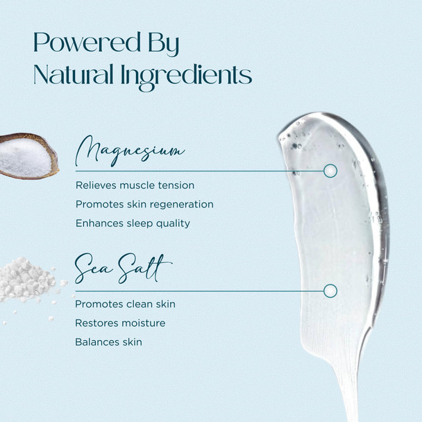 Abundant Natural Health Ocean Soothe Scalp Relief Serum with Highly Concentrated Magnesium Salt for Dry and Flaky Skin, Quick Absorption, All Natural and Fragrance- Leave-In Scalp Treatment, 50mL