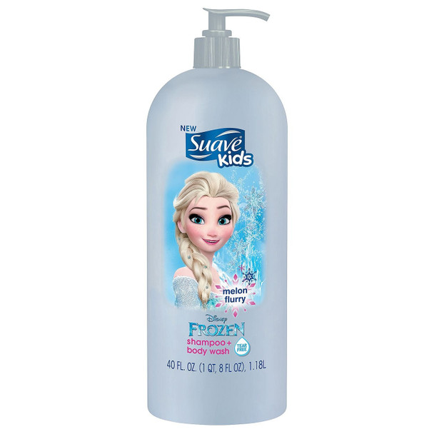 Suave Kids Shampoo & Body Wash, Melon Flurry (40 fl. oz.) (67215336)