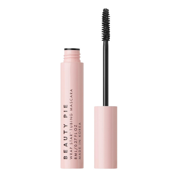 Beauty Pie Wrap Star Tubing Mascara, 0.27 fl oz – Classic Black, Smudge‑Proof, Flake‑Proof Lengthening & Curling with Glossy Finish, Sensitive‑Eye Safe