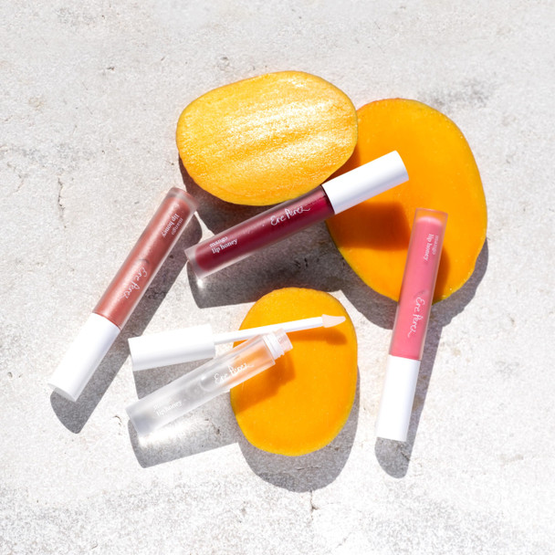 Ere Perez - Natural Mango Lip Honey Hyaluronic Acid, Jojoba Seed Oil Hydrate, Moisturize, Nourish, Soften Vegan, Cruelty-, Clean Beauty (Chilli, 0.10 fl oz 3 ml)