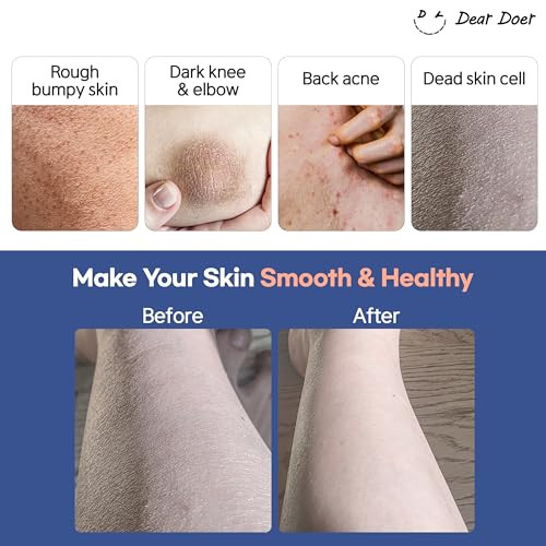 [Dear Doer] The Body Scrub & Wash - Moisturizing 2-in-1 Scrub Cleanser with Andes Salt/The Silky Body & Hand Lotion