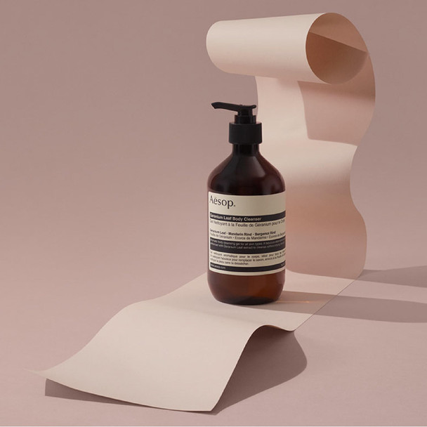 Aesop Reverence Aromatique Hand Wash & Geranium Leaf Body Cleanser Paraben, Cruelty- & Vegan 500mL/16.67oz (Set of 2)
